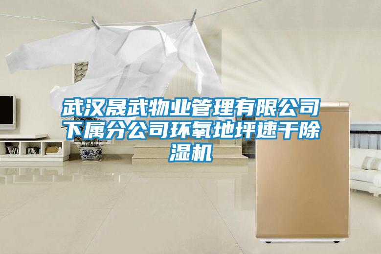 武漢晟武物業(yè)管理有限公司下屬分公司環(huán)氧地坪速干除濕機