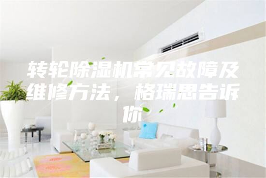 轉(zhuǎn)輪除濕機常見故障及維修方法，格瑞思告訴你