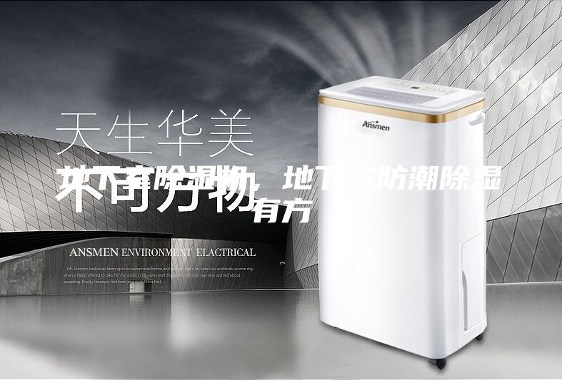 地下室除濕機，地下室防潮除濕有方