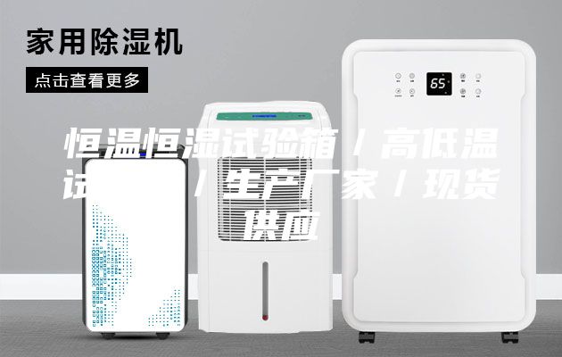 恒溫恒濕試驗箱／高低溫試驗箱／生產(chǎn)廠家／現(xiàn)貨供應