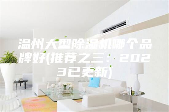 溫州大型除濕機哪個品牌好(推薦之三：2023已更新)