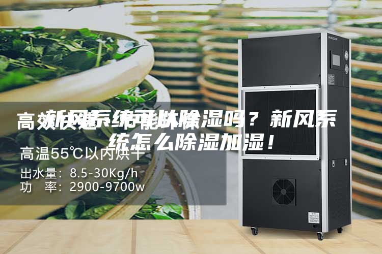 新風系統可以除濕嗎？新風系統怎么除濕加濕！