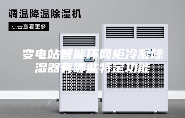 變電站智能環(huán)網(wǎng)柜冷凝除濕器有哪些特定功能