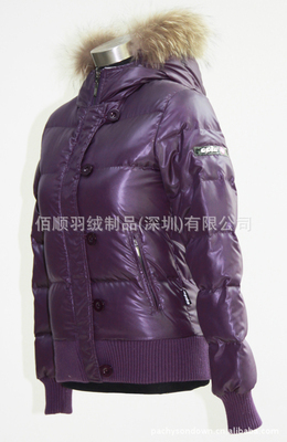 【制衣工廠生產(chǎn)批發(fā)供應(yīng)外貿(mào)服裝連帽毛條防水防寒保暖女裝羽絨服81】?jī)r(jià)格,廠家,圖片,服裝加工,佰順羽絨制品(深圳)-